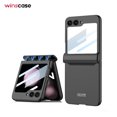 thumbnail image 2 of Samsung Series | Galaxy Z Flip Series Magnetic Hinge Frosted Phone Case,iPhone 13 Pro, 2 of 6