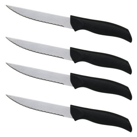 Mainstays 4pc Soft Grip Steak Knife Set