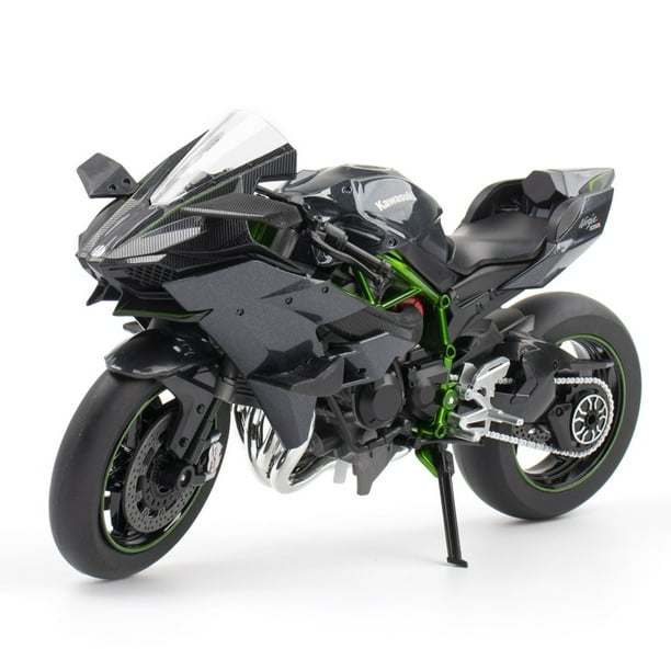 Simulación 1 a 9 modelo de motocicleta de aleación decoración juguete realista divertido