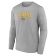 thumbnail image 2 of Men's Fanatics Branded Gray Idaho Vandals Campus Long Sleeve T-Shirt, 2 of 3