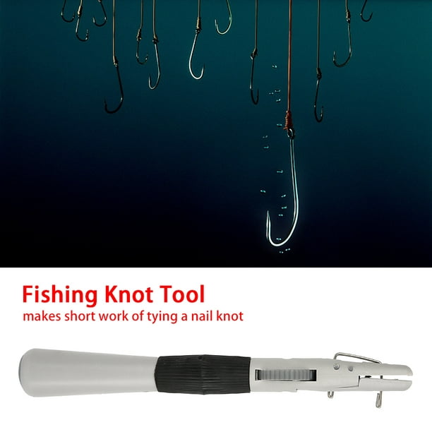 Fast Knot Tool,Nail Knot Fast Tying Fishing Tying Knot Tool Fishing Knot  Tool Extended Durability 