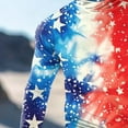 thumbnail image 4 of YOIAVAIOY Men's Sun Protection Hoodie with Mask UPF 50 Uv Long Sleeve Shirt USA Flag American Pride Sun Shirt Gym Rash Guard Multicolor XXL, 4 of 5