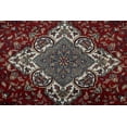 thumbnail image 6 of Red Floral Classic 8X11 Indo-Kashan Oriental Rug, 6 of 11