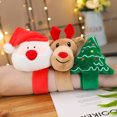 thumbnail image 3 of Linda Pulsera De Dibujos Animados De Navidad Muñeco De Peluche Árbol De Navidad Muñeco De Alce De Papá Noel Regalo De Vacaciones para Niños B, 3 of 5