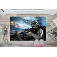 thumbnail image 5 of Modern Rug, Printed Rugs, Battle Front Rugs, Easy To Clean Rug, Wedding Rugs, Printed Stormtroopers Rugs, Gift For Him Rug, Boy Room Rug, 2.6'x6.5' - 80x200 cm, 5 of 7