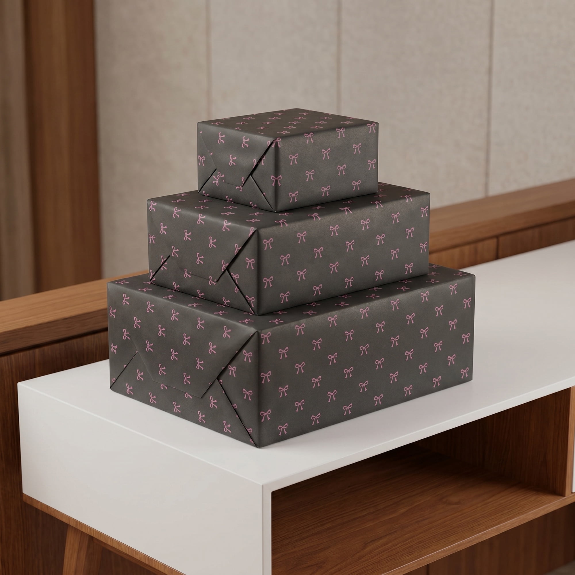 Unique Bargains Gift Wrapping Paper Sheets for All Occasions Black Butterfly 27.6"x 19.7"