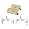 thumbnail image 3 of Paquete de 2 Pastillas de Guitarra Eléctrica Yuyangstore Alnico 5 Humbucker Con Tornillos de Montaje, 3 of 8