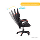 thumbnail image 2 of Silla Gamer Escritorio Ergonómica Reclinable Titano TT-SGSRP-B, 2 of 5