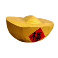 thumbnail image 3 of Lingote de oro chino decorativo, adorno de escritorio, coleccionable, centro de mesa, Feng Personaje fu, 3 of 9