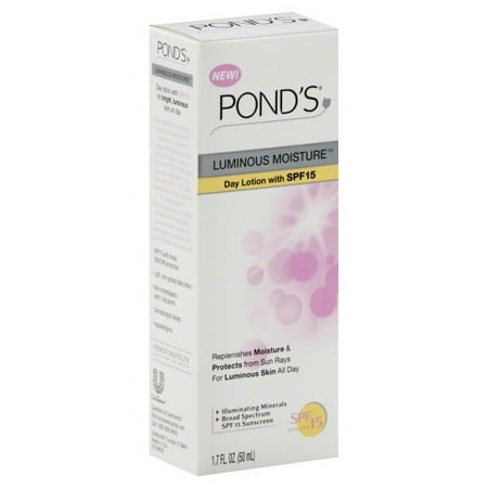 Pond's Luminous Moisture Day Lotion with SPF 15, 2 fl oz