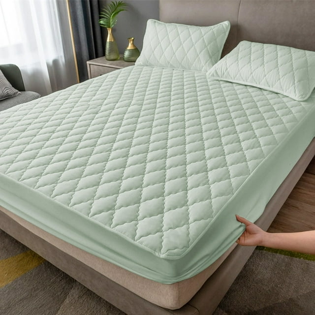 Drap-housse Imperméable Antidérapant avec Protection de Matelas Tout Inclus, Fibre de Polyester Douce pour un Sommeil Confortable, 90x200 cm