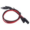 thumbnail image 4 of Adaptor 2pcs 12AWG 4mm² Solar Panel Extension Cable Black Red Solar Adaptor Extension Cable with Female Male Connector 1000VDC, 4 of 7