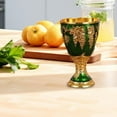 thumbnail image 6 of jicheng Vintage Medieval Goblet Engraved Zinc Alloy Vintage Handcraft Metal Cup, 6 of 9