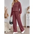 thumbnail image 3 of Womens Sweatsuits 2 Piece Lounge Matching Outfits Sweat Sets Tracksuit Travel Sweatshirts Fall Fashion Clothes 2025, 3 of 10