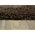 thumbnail image 2 of Garland Rug Serendipity Washable Nylon Bath Rug Set, 2 Piece Set (17"x24" Bath Rug, & 21"x34" Bath Rug) Chocolate, 2 of 6