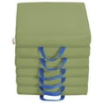 thumbnail image 2 of SoftZone® Square Floor Cushion with Handle 6-Piece - Fern Green, 2 of 2