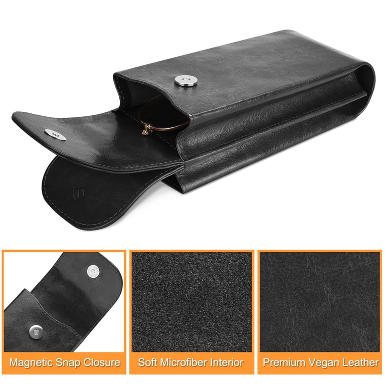Fintie Double Eyeglasses Case, Dual Glasses Soft Case with  display picture 2