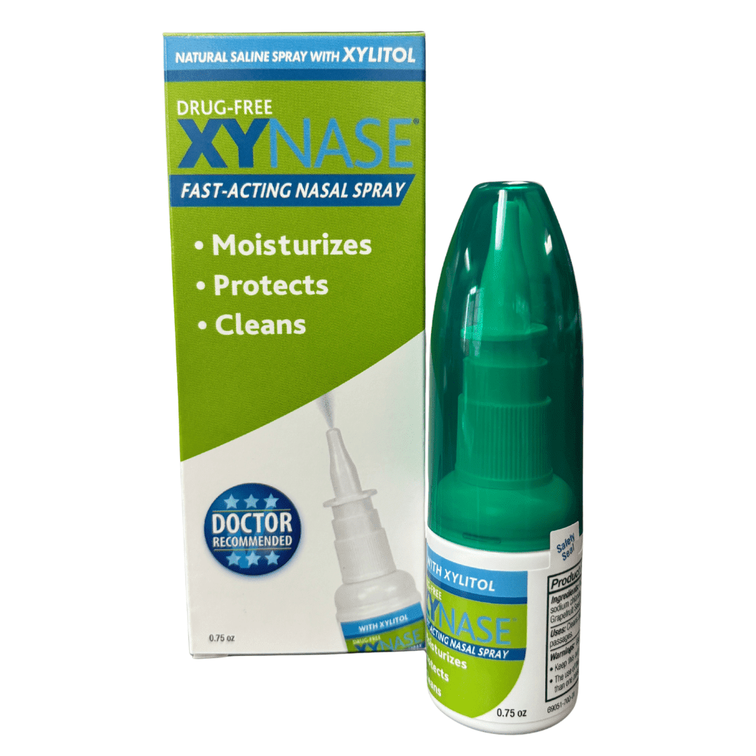 【shin】トナー Xynase Saline Nasal Spray with Xylitol, Gentle Mist for Dry Nose