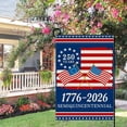 thumbnail image 7 of 250 Anniversary USA Flag Garden Flag 776-2026 Patriotic 250 Years Banner 4th of July Yard Sign Double-Sided Waterproof Garden Flag 12x18 Inch C, 7 of 7