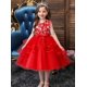 thumbnail image 3 of Girls Princess Dress Sleeveless Flower Embroidery Tutu Dress Performance Dress Wedding Flower Girls For Evening Birthday #5810, 3 of 5