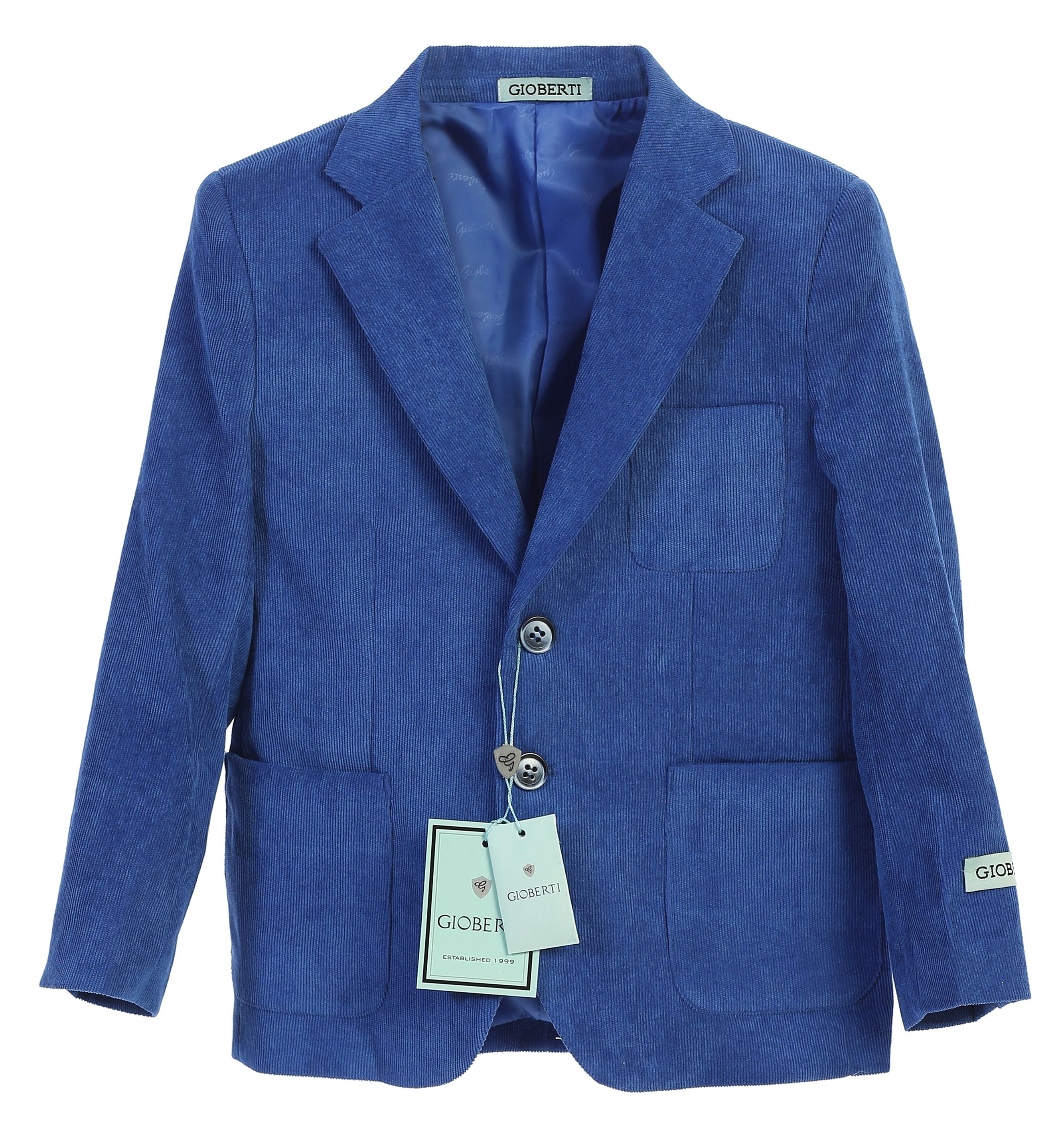 Gioberti Boys and Kids Corduroy Blazer Jacket