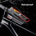 thumbnail image 5 of Bicycle Bag Front Quick Release Cycling Bag Rainproof Touch Screen Phone Bag 6.8inch Sun Visor Bag 1L Bike Accessarie, 5 of 11