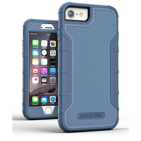 Apple iPhone 6 Tough Case w/ Built in Screen Protector, (Heavy Duty) Rugged Hybrid Case [Military Grade Protection]