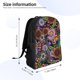 thumbnail image 4 of Balery Vintage Floral Mochila - Mochila Estilosa y Duradera para Laptop de 15 Pulgadas con Tela Oxford Impermeable, 4 of 8