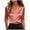 Orange, variant on VBVC Women's Satin V-Neck Long Sleeve Blouse , Ladies' Elegant Silky Work Shirt , Formal Party Tops For Women,Army Green,S-2XL