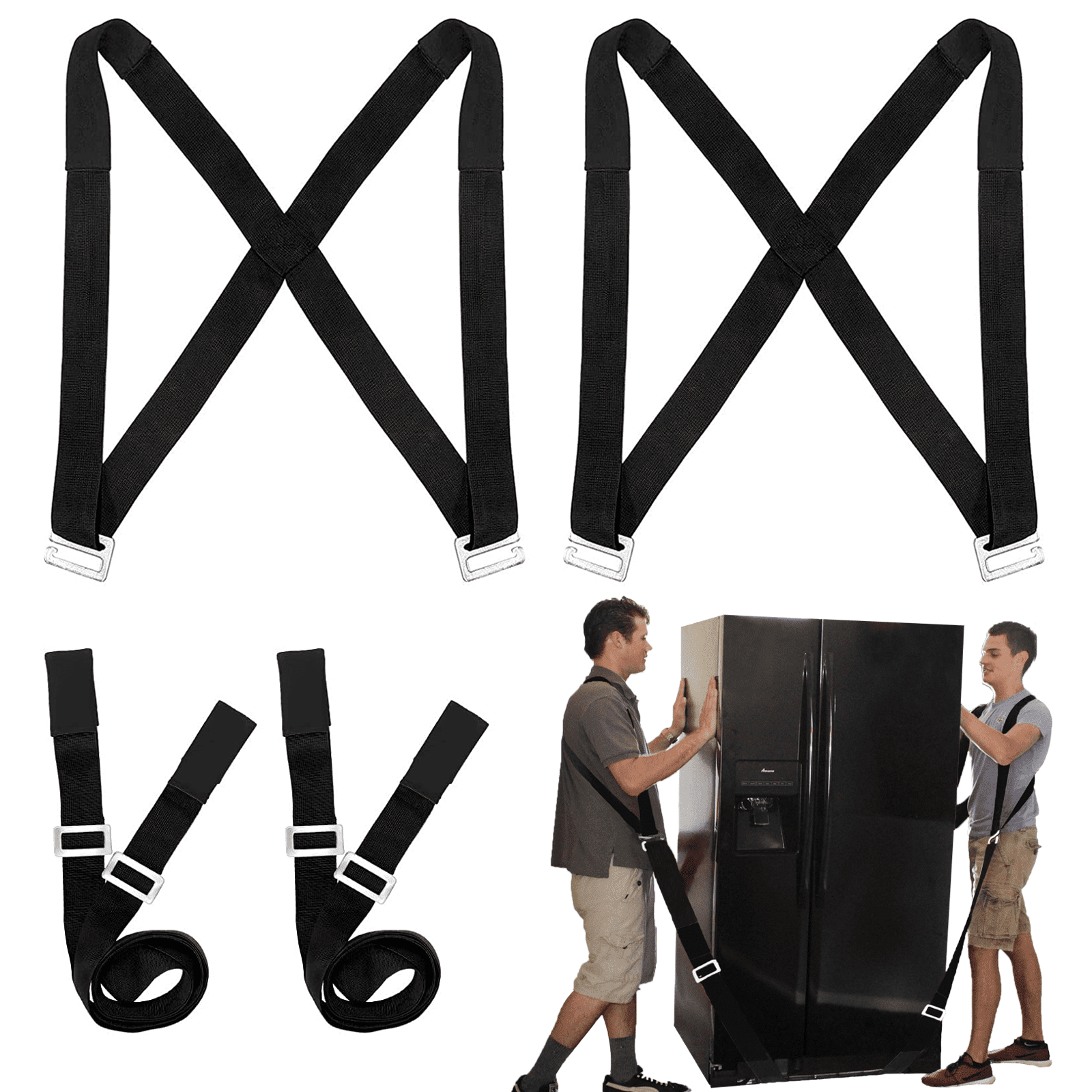 Adjustable Moving Straps, Safely and Easily Furniture Moving Straps, Shoulder Dolly Lifting
