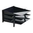 thumbnail image 4 of veasfak File Organizer Professional Desktop Storage Rack for School Classroom Work Black, 4 of 9