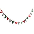 thumbnail image 4 of Banner de , banderines, accesorios, decoración de cortinas, telón de fondo, banderín, banderas colgantes para fiesta navideña, ventana de , Triángulo, 4 of 8
