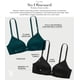 thumbnail image 4 of Bra Victoria's Secret So Obsessed Wireless Push Up Black 34B, 4 of 7