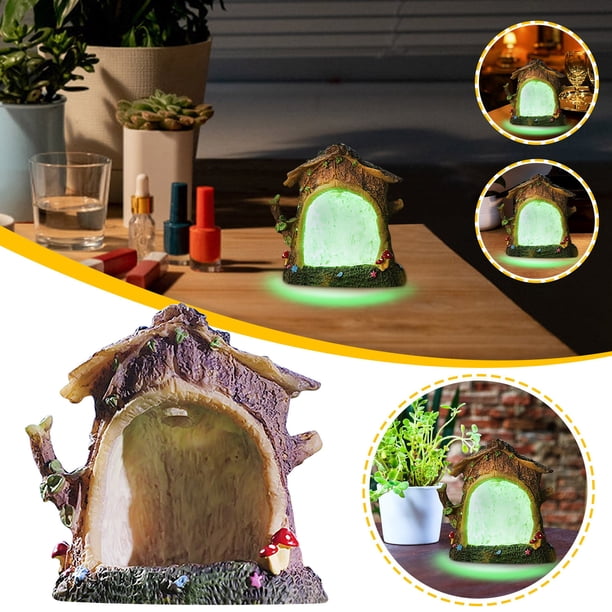 Decoraciones en miniatura para jardín de villa de muñecas, linda decoración de resina para casa de muñecas, regalos de cumpleaños y graduación para niños, resina en miniatura de alta