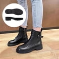 thumbnail image 6 of Anti Skid Rubber Shoes Bottom Heel Sole Wear Resistant Raised Grain Repair Sole Pad for Boots Leather Shoes Black 247x92x40mm, 6 of 6