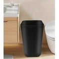 thumbnail image 4 of Bote de basura Feiupe de 13,6 litros para cocina, oficina, baño, negro, paquete de 2, 4 of 6