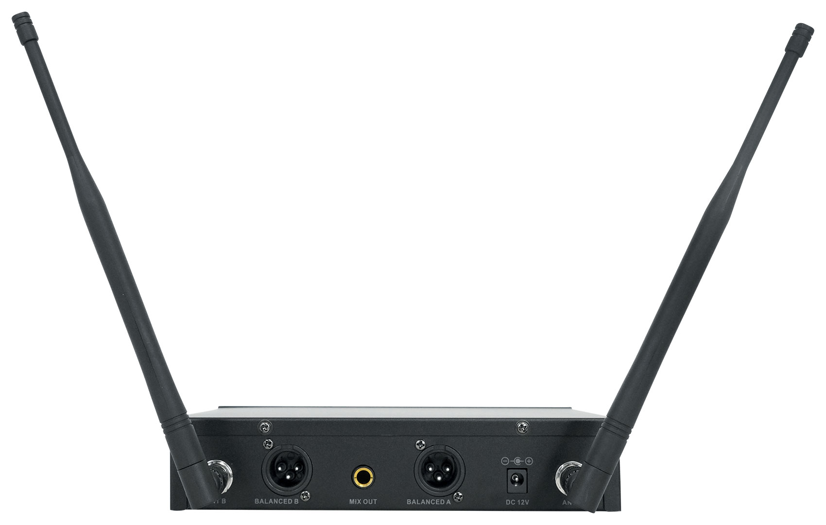 Rockville RWM65U Dual UHF 15 Channel Metal Handheld Wireless Microphone System