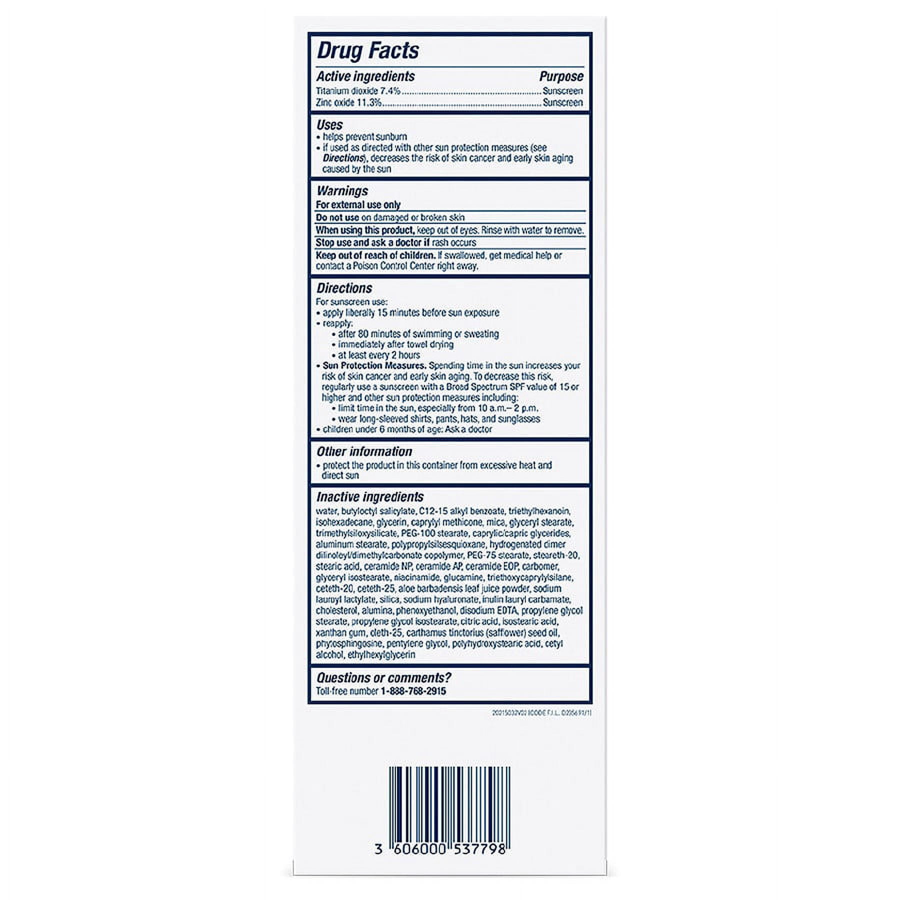 CeraVe Baby Face & Body Hydrating Mineral Sunscreen SPF 45