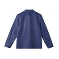 thumbnail image 3 of Dress Shirt for Girls, Crisp Collared Shirt for a Polished Look, Essential for School Dress Codes, Piano Recitals, and Family Photo Sessions,Dark Blue,160, 3 of 4