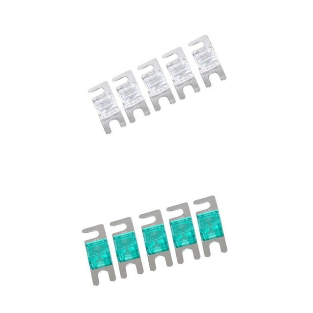 10 Piezas 80a + 30a Mini Anl Perno Tenedor Fusible de sonido Del Coche Disyuntor Zulema Audio del coche Mini ANL Fuse