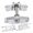 Silver 203mm Centre Column, variant on 45mm/48mm Triple Tree Clamp Steering Stem Front Fork Triple Tree for Dirt Pit Bike Trail Pocket Bike Off-Road Motorcycle Taotao Apollo RFZ CRF70 XR70 CRF50 SSR SDG Coolster 50cc-150cc