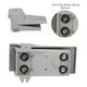 thumbnail image 3 of Válvula De Pedal Neumática De 1/4 De Pulgada, Válvula De Presión De Pie De Control De Flujo Irfora  5 vías 2 posiciones, 3 of 5