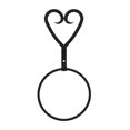 thumbnail image 1 of Heart Towel Ring, 1 of 1