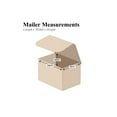 thumbnail image 2 of Partners Brand Corrugated Mailers,4x4x1",PK50 M441K, 2 of 2