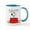 White/Blue Inside, variant on CafePress - Crabby Snoopy Mug - 11 oz Ceramic Mug - Novelty Coffee Tea Cup