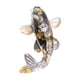 thumbnail image 1 of Figura de pez koi, mini estatua de pez coleccionable de Feng Shui, escultura de resina, suerte Negro, 1 of 8