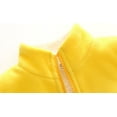 thumbnail image 6 of Warm Fleece Vest, Sweater Solid Color Zipper Sleeveless Jacket for Toddler Kids 2-8 Years, 6 of 10