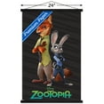 thumbnail image 2 of Disney Zootopia - Partners Wall Poster with Wooden Magnetic Frame, 22.375" x 34", 2 of 3