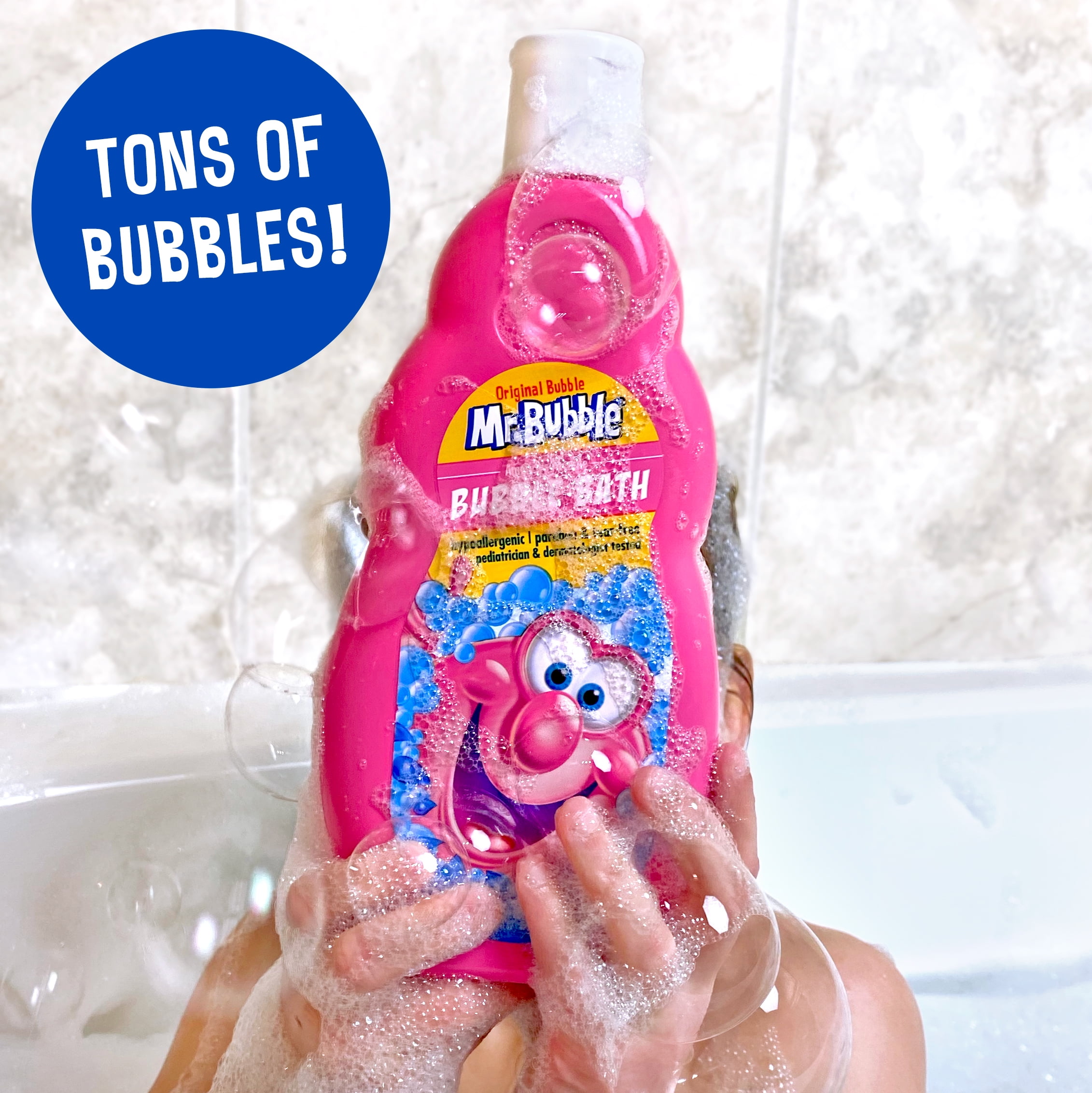 Mr. Bubble Original Bubble Bath, Classic Bubble Gum Scent, 16 oz, 2 Pack