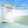 thumbnail image 2 of Portable Fan, Small Fan , Five Hole Fan , Spray Fan, New Small Cooling Fan , Desktop Humidifier, Fan , Usb Rechargeable Fan, Rechargeable Fan, Us, 2 of 5